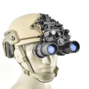 BNVD-SG Night Vision Binocular with Gain Control Helmet Mounted