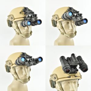 BNVD-SG Single Gain Night Vision Binocular Helmet Mount Options